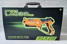 Strike Laser Tag 4 Player Battle Pack 4 Team Colours Age 3+ Tested Woring VGC