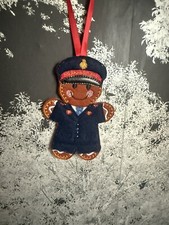 Salvation Army Man Gingerbread man Hanging Decoration