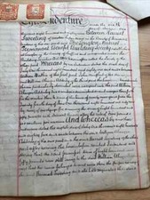 Victorian Vellum Indenture