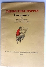 Bass Worthington Brewery Museum. Things That Happen.1926 Cartoons .1977 Ed.