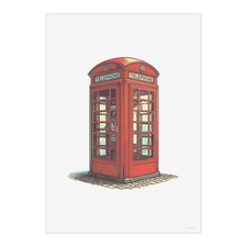 'British Telephone Kiosk' Wall