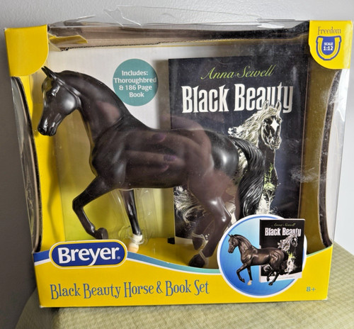 Breyer black beauty horse - black,