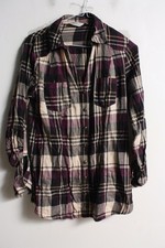 Peacocks Womens Flannel Plaid