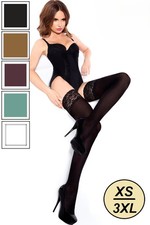 Sexy Opaque Hold Up Stockings