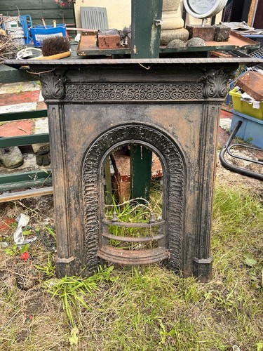 Cast iron victorian - cast, fireplace