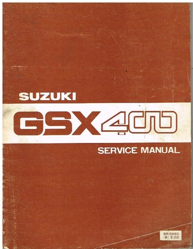 Suzuki gsx400e original - suzuki,