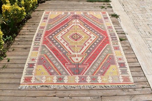 Turkish kilim rug x83 - rug, 62''x83''