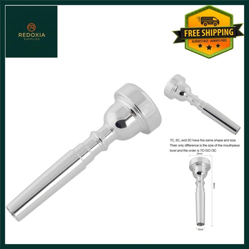 Professional silver trumpet - silver,