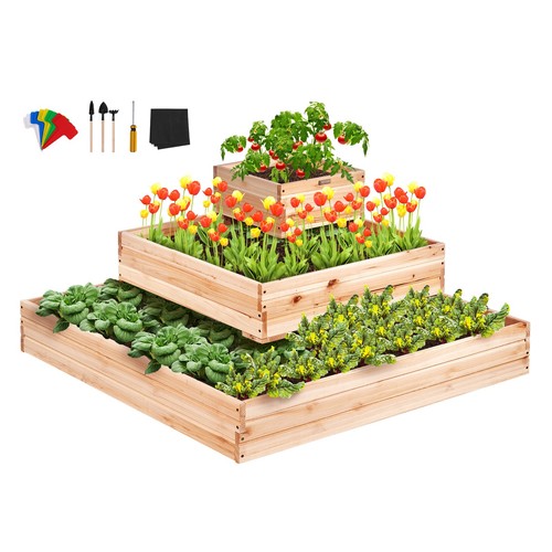 Vevor wooden raised garden - vevor, bed