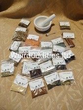 Witches Altar Apothecary Pestle And Mortar Spell Charm Ingredients