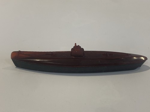 Vintage toy plastic submarine - plastic,