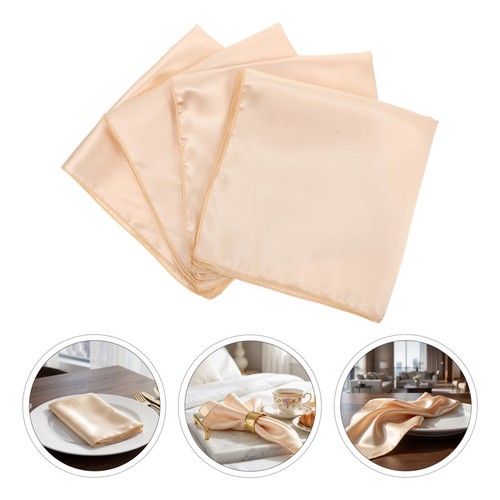 20pcs satin dinner napkins - dinner,