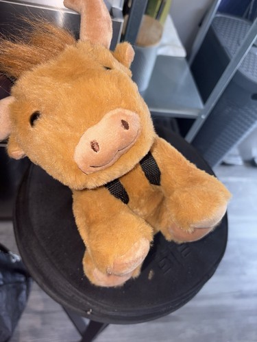Cuddly toy highland cow 83cm - toy,