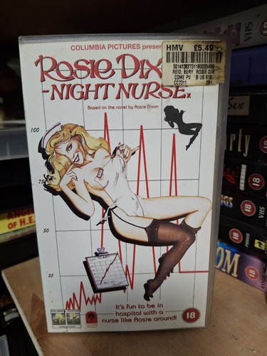 Rare vhs tape rosie dixon - vhs,