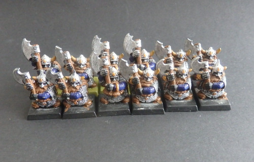 Warhammer metal dwarf - metal,