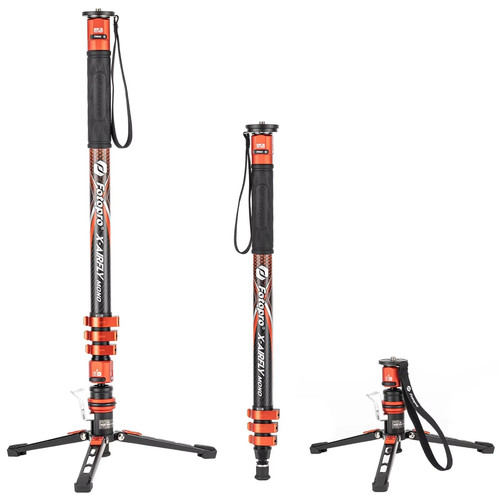 Fotopro 186cm 1 carbon - 3-in-1,