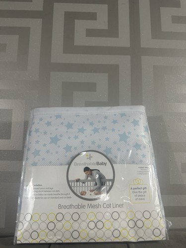 Breathable baby cot liner - cot,