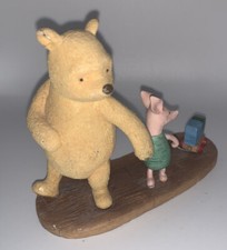 2010 DISNEY FIGURINE POOH & PIGLET Figurine ENESCO Resin A21135