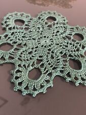 Vintage Hand Crochet Lace  Coaster Doilies Handmade  100% cotton