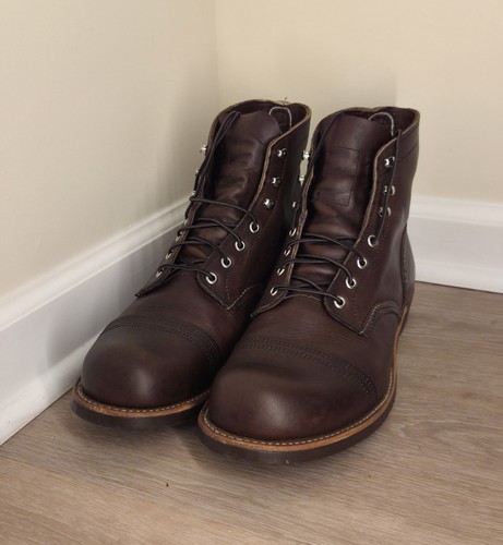 Red wing shoes iron ranger - red,