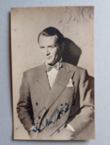 John mills vintage signed - mills,