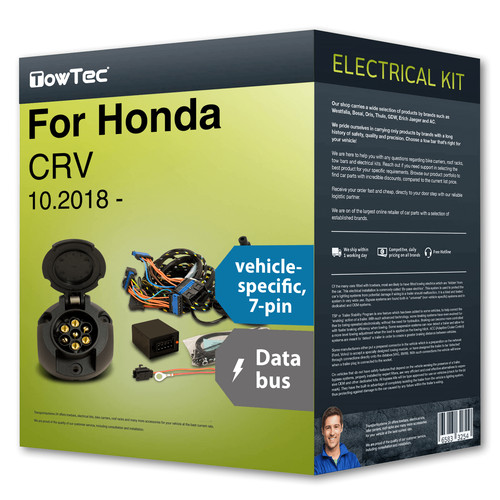 Towbar wiring kit - , 7-pin