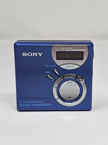 Sony nf610 net walkman - mz-nf610, md