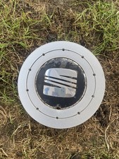 x3 Original Seat Alhambra Alloy Wheel Centre Cap Genuine