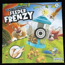 Feeder Frenzy: Flying Squirrels Board Game - Age 6+ 2-3 Players Family Gift
