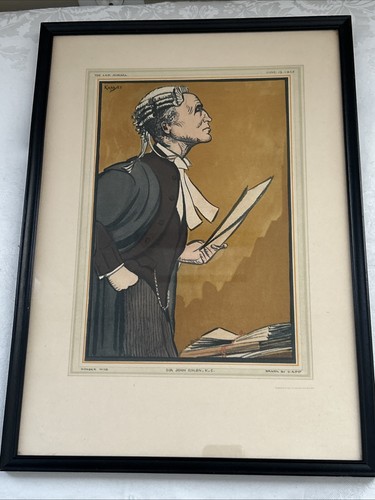 Vintage drawing sir john - john, simon