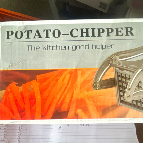 Manual potato chipper - potato, french