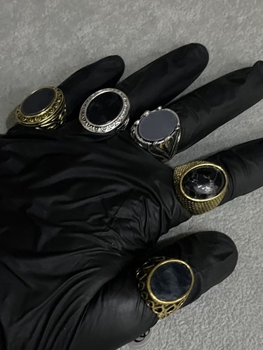 Turkish ring men black - ring,