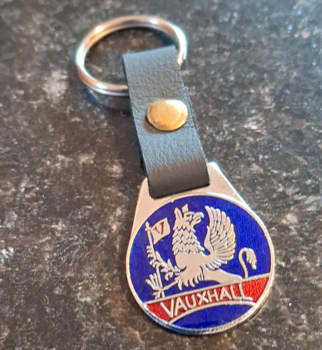 Vauxhall vintage keyring - vauxhall,
