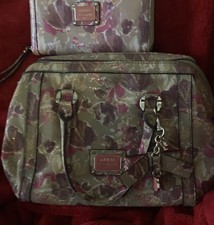 GUESS Floral Satchel handbag