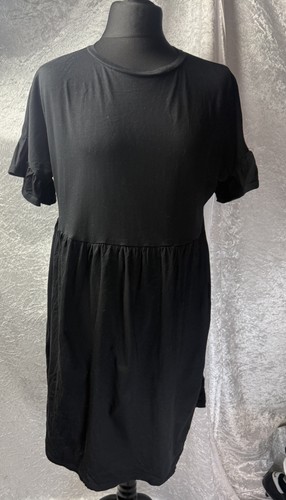 New look black tiered frill - black,