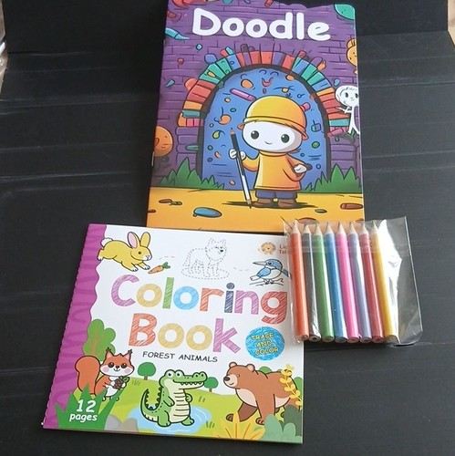 Kids forest animals doodle - kids, &