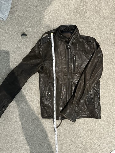Reiss men leather jacket - men's,