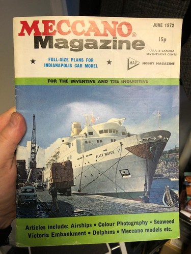 Meccano magazine june - june, 1972