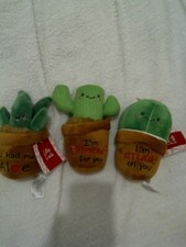 3x Morrisons Valentines Plush