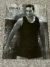 Rare Vintage 1999 Magazine Advert Art Picture Versace Intensive Underwear Ad