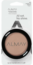 Almay All Set No Shine Pressed Powder 300- Straight Up Medium. Carded