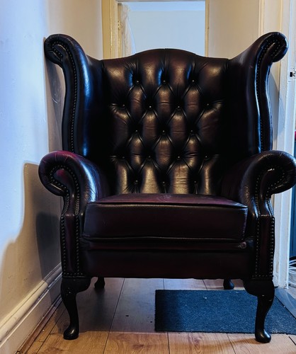Chesterfield vintage oxblood - vintage,