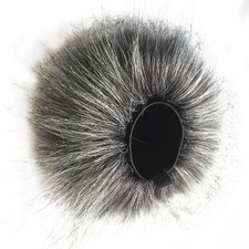 Filter Mic Furry Windscreen Muff Artificial Windshield for ZOOM H1 H4N H5 H6