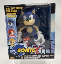 Sonic Collectible Talking Action Figure boxed working good condition D5
