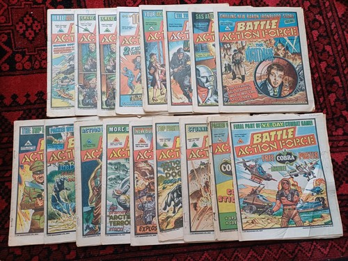 Battle action force comics - battle,