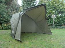 Korum Lite Shelter fishing day