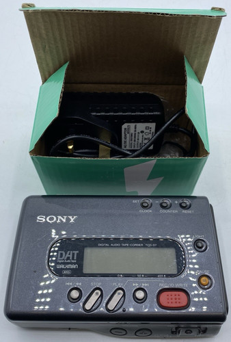 Sony tcd dat - sony, walkman