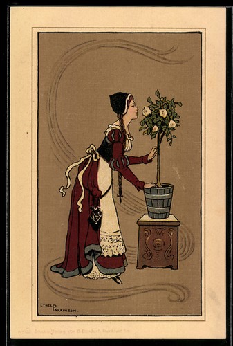 Artist postcard ethel - postcard,