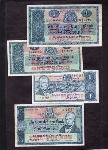 British linen bank four - british, bank.