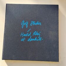 GOLF STUDIES book by HAROLD